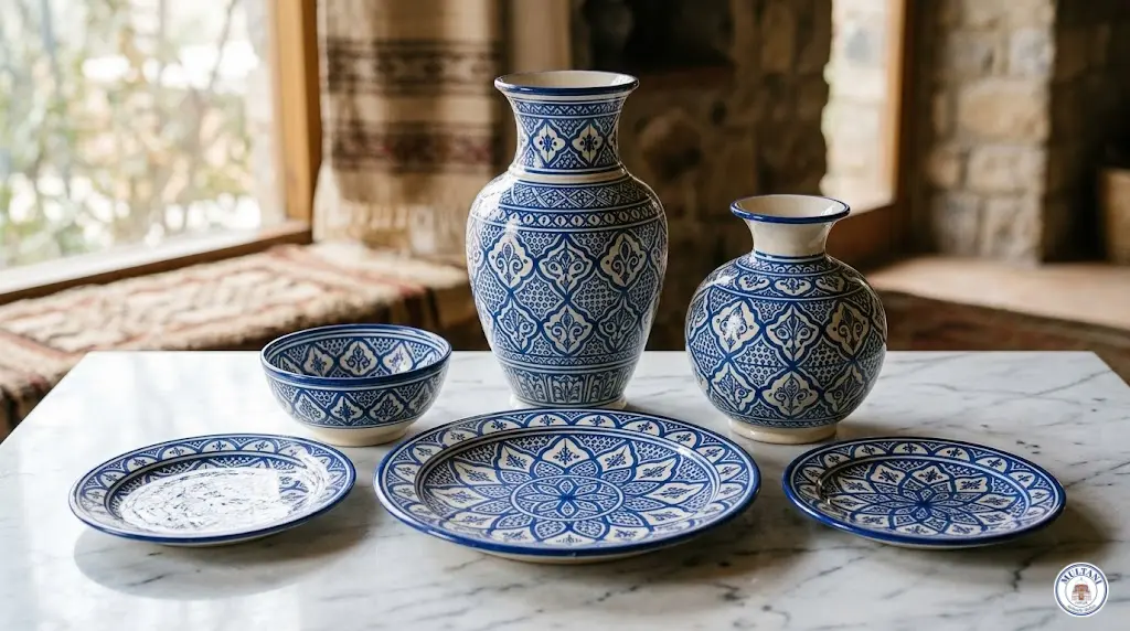 Blue Pottery