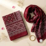 Vibrant Red Multani Ajrak 1